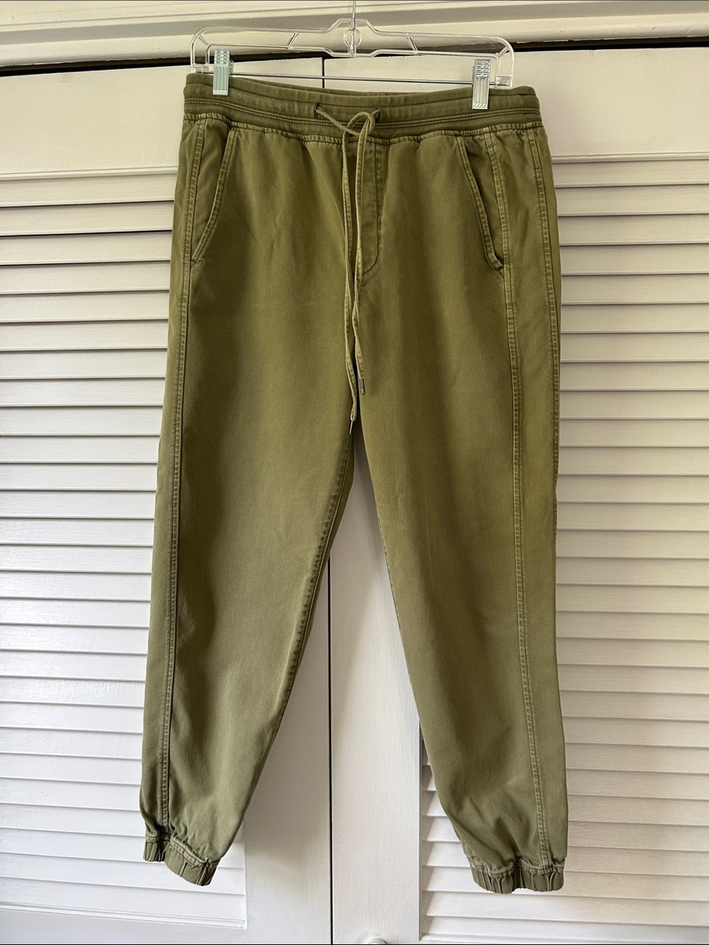 GAP Olive Drawstring Jogger Pants